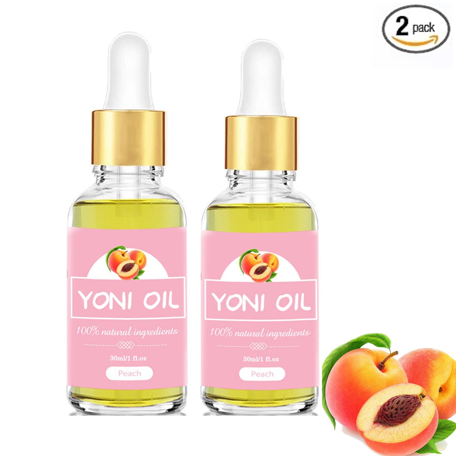 PURJKPU 2 Packs All Natural Yoni Essential Oil for Women, Feminine Oil