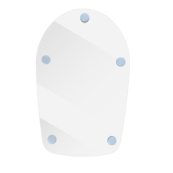 PURJKPU Acrylic Mixer Sliding Tray, 14.57×10×0.39in, Clear, Non-Slip Sliders, Compatible with 4.5-8qt Stand Mixers for Kitchen Countertops(S)