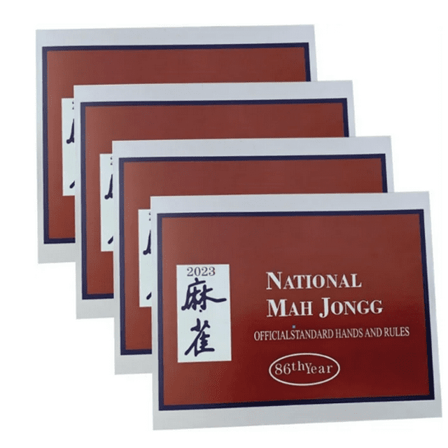 PURJKPU Mah Jongg League 20232024 Large Size Card, National MahJongg