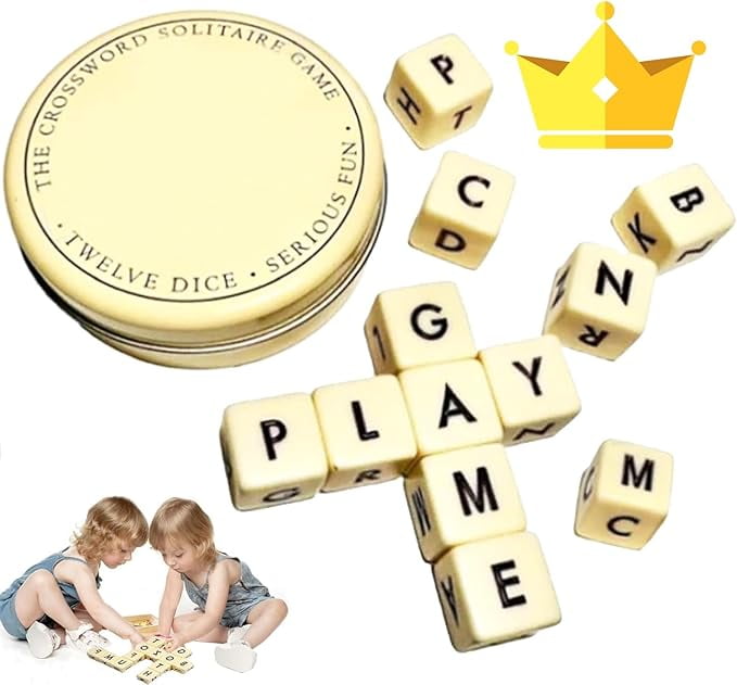 PURJKPU The Crossword Solitaire Game Crossword Solitaire Dice Game PURJKPU The Crossword Solitaire Game Crossword Solitaire Dice Game