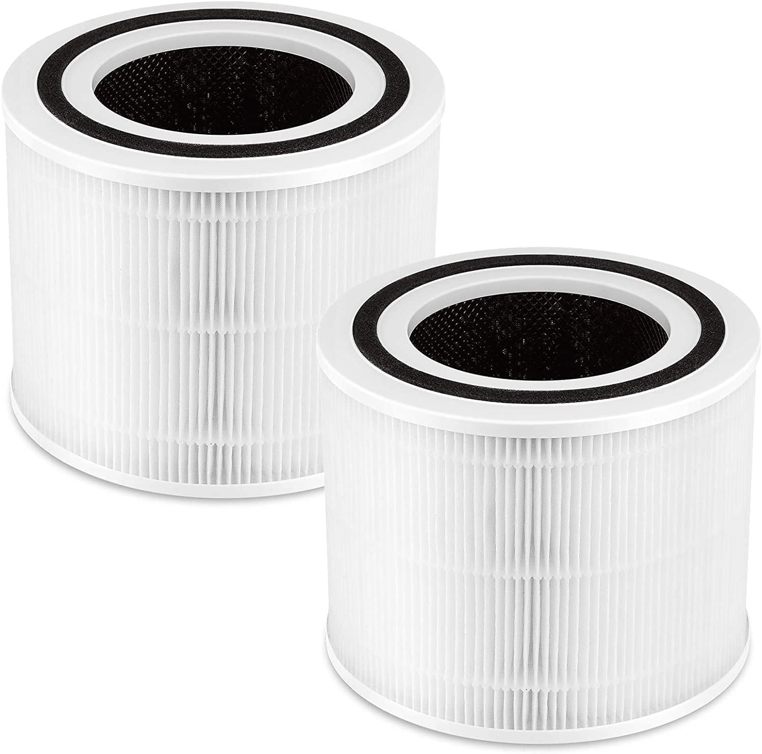 PUROSUR H13 HEPA Appliance Air Filters, Compatible with LEVOIT Core 300, White, 2 Pack