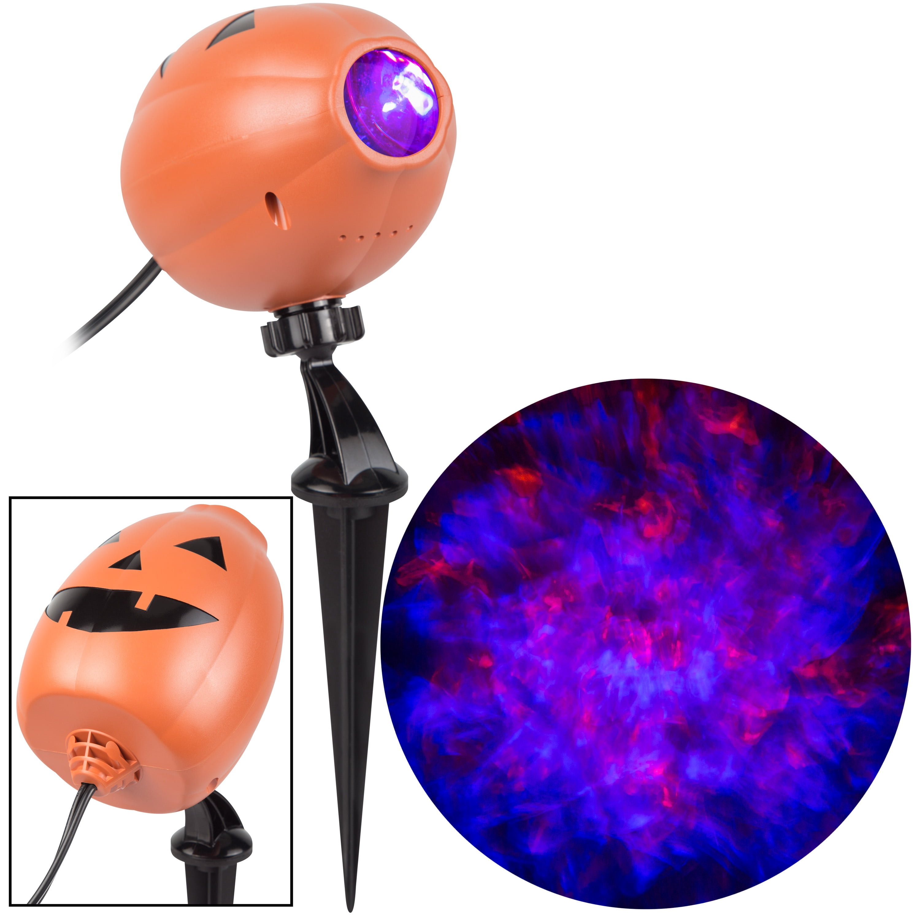 Halloween Fire Blaze Purple and Red Projector Light Holiday Lighting Indoor Outdoor by Lightshow