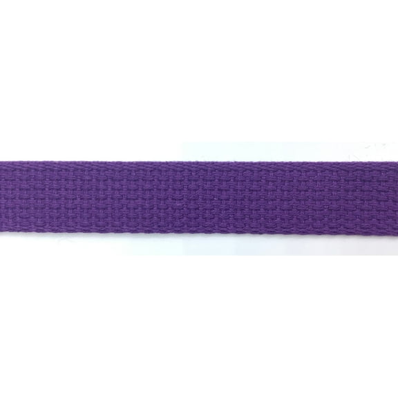 PURPLE 1 INCH COTTON WEBBING
