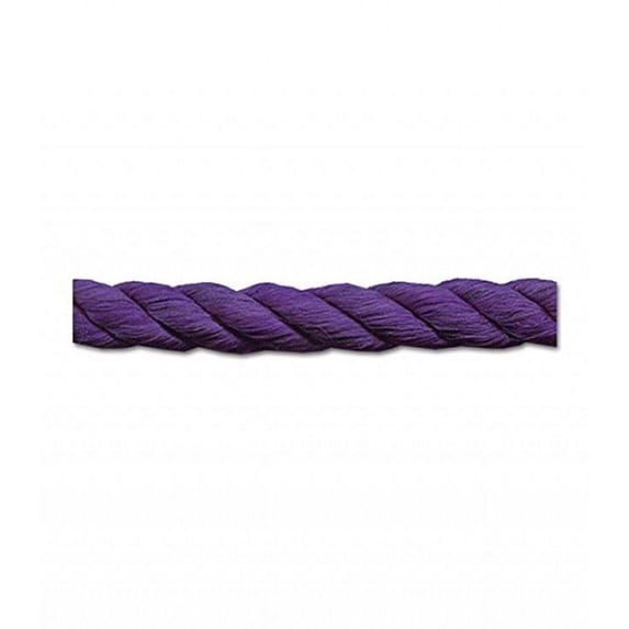 PURPLE 6MM (1/4") RAYON TWIST CORD