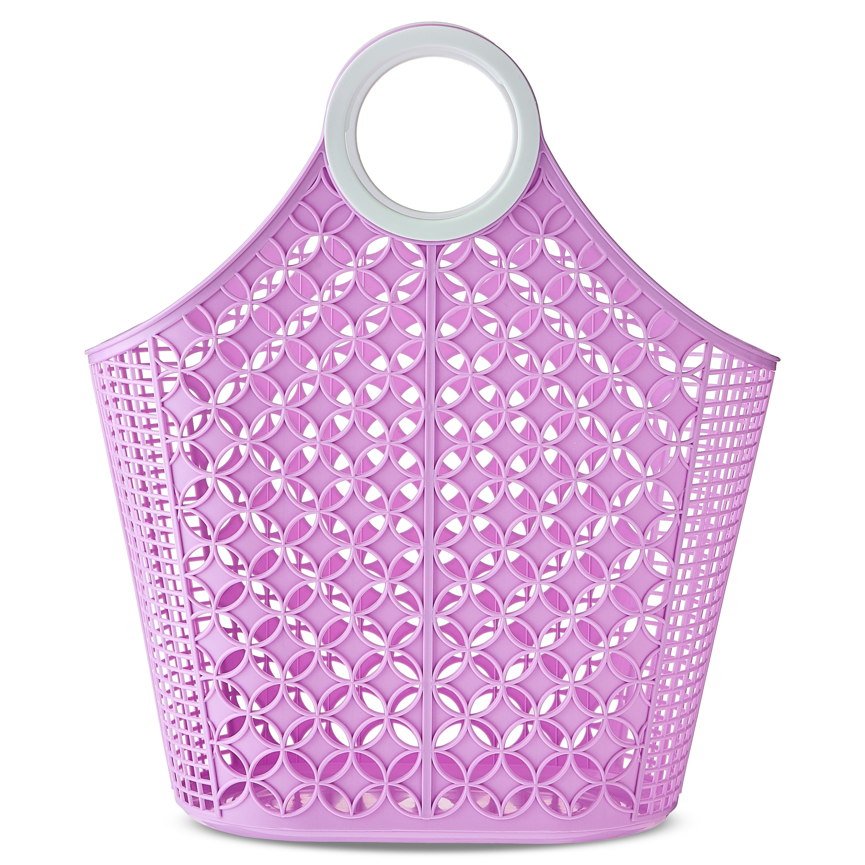 Way To Celebrate Easter Jelly Tote, Purple, 11 in x 18 in