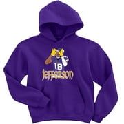 SHEDD SHIRTS PURPLE Justin Jefferson Vikings TD Dance Hooded Sweatshirt ADULT XL