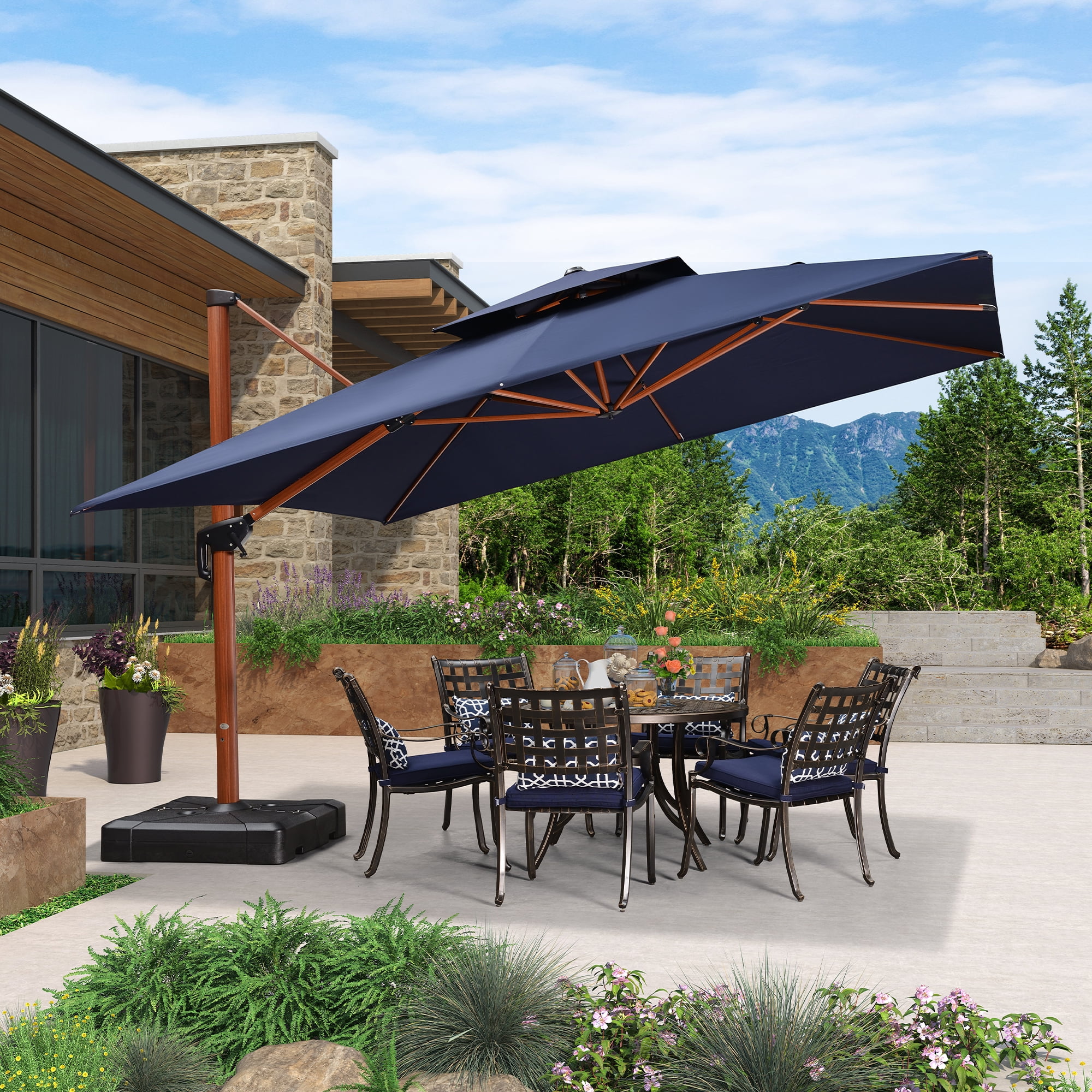Surprising Heavy Duty Wind Resistant Patio Umbrella Gallery