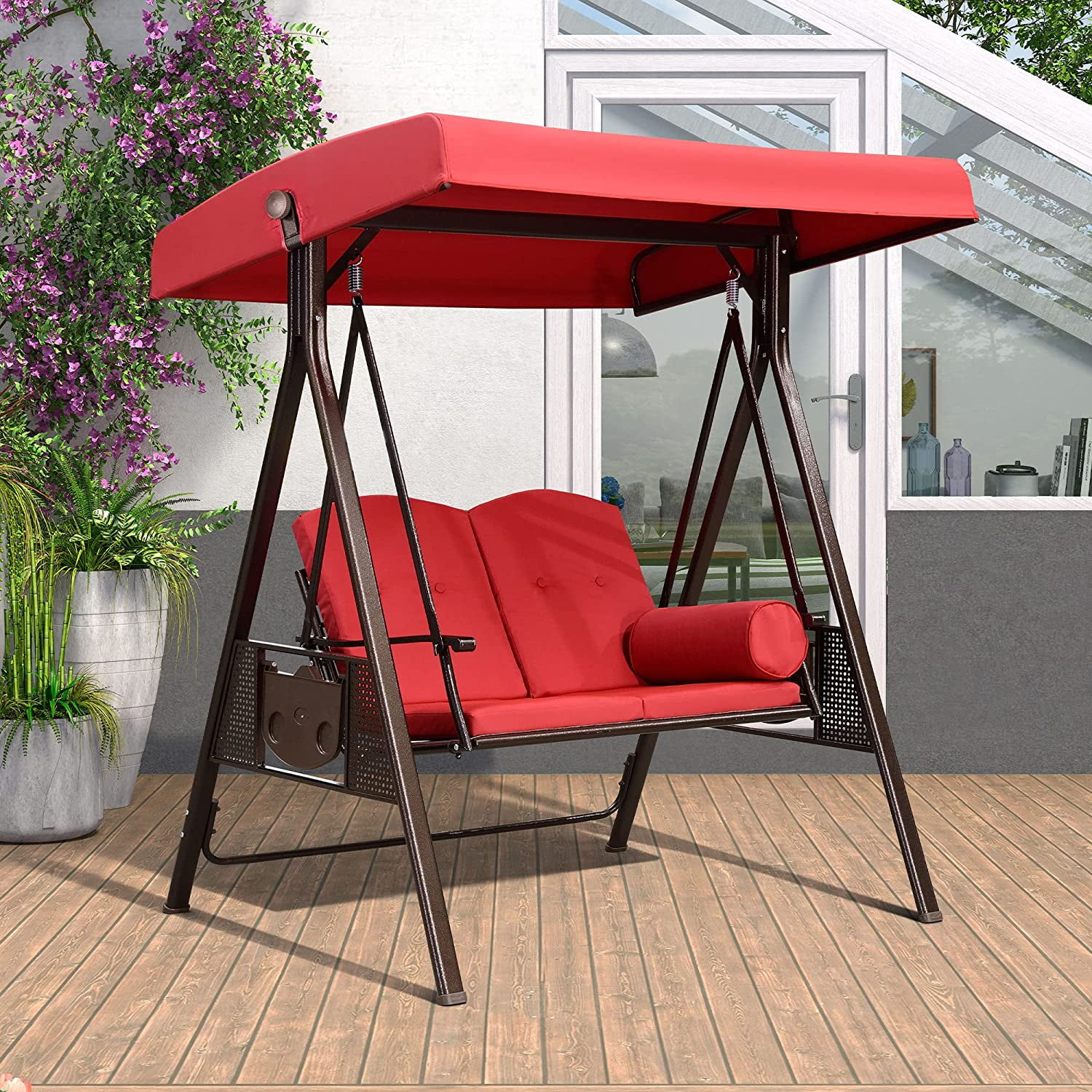 Weather resistant cheap patio swing