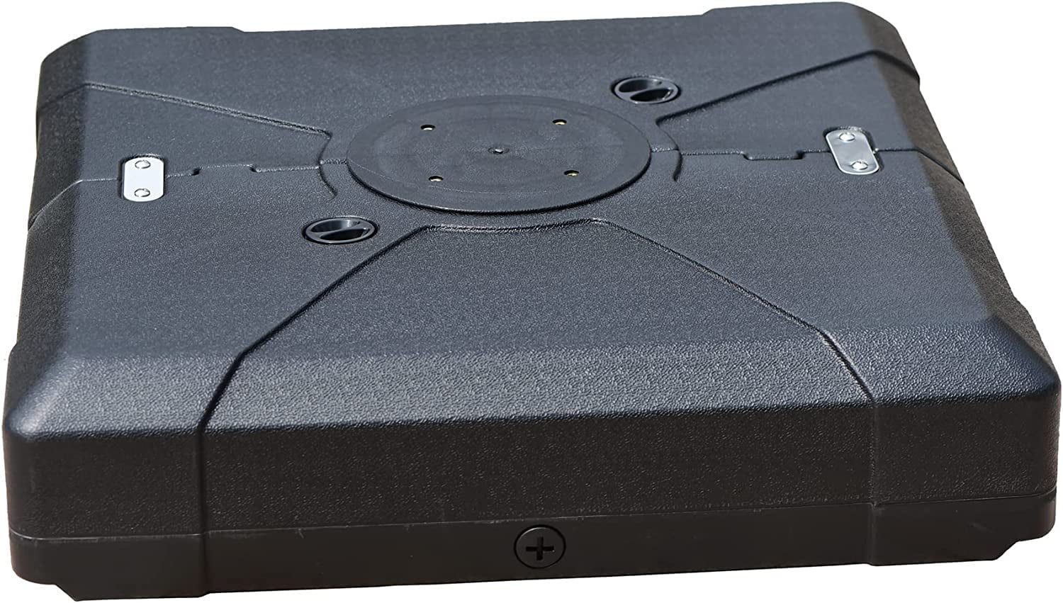 PURPLE LEAF 38.9 Offset Patio Umbrella Base Sand/Water Filled Square