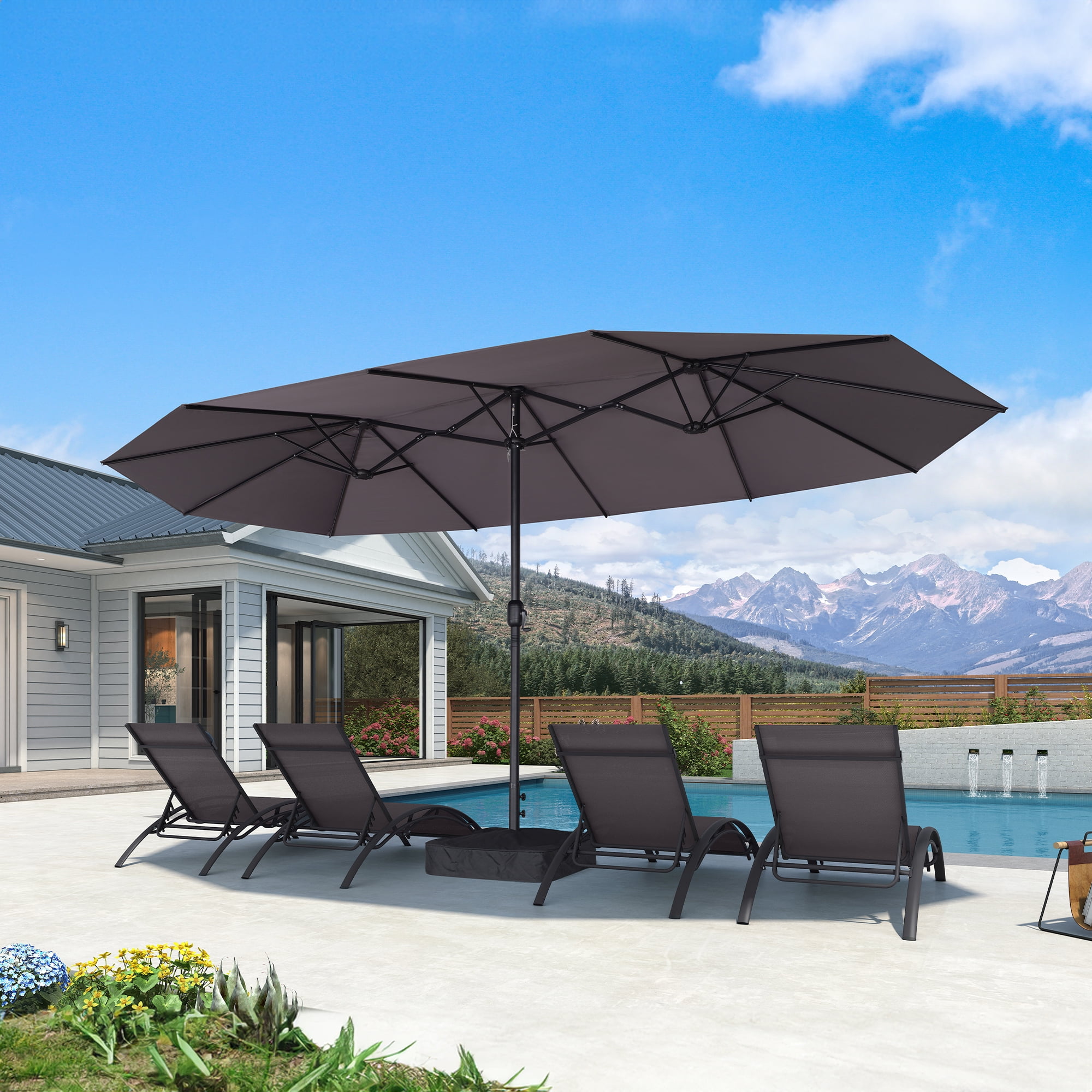 hanover cantilever 11 patio umbrella crank handle ZHOSXRC Accessories,Crank Holder Replace Sunshade Parts Umbrella Replacement Parts for Patio Umbrella,Deck Umbrella Accessories : Patio, Lawn & Garden W007398554 Frankford Umbrellas - Premium USB Charge Ports Product Option:Replacement Canopy