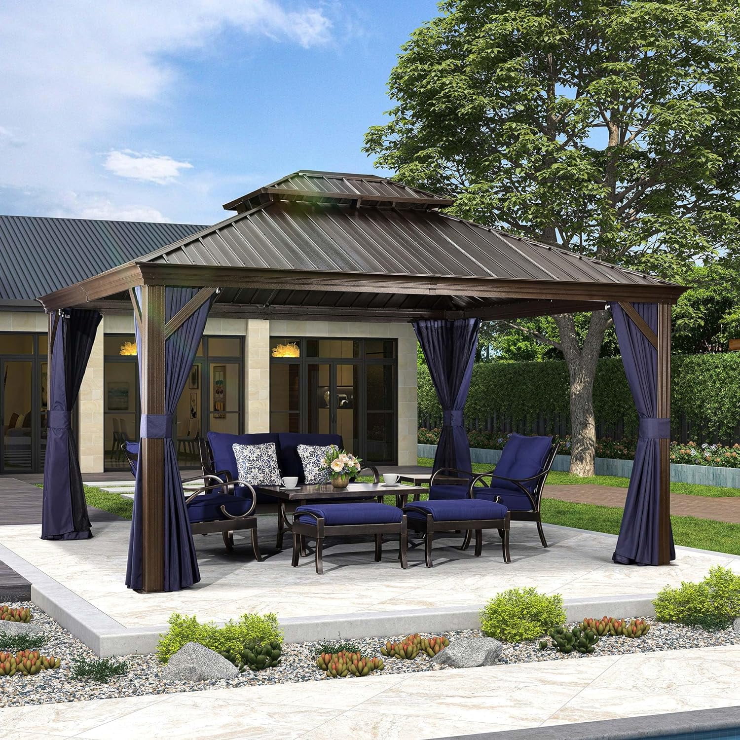 PURPLE LEAF Gazebo 12