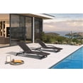 thumbnail image 1 of PURPLE LEAF Patio Chaise Lounge Chair Set of 2 Wicker Tanning Outdoor Pool Adjustable Recliner Chair for Outside Beach Poolside Sunbathing Lounger，Dark Brown, 1 of 9