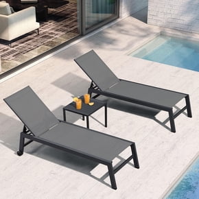 Outdoor Chaise Lounges Clearance, Discounts & Rollbacks - Walmart.com