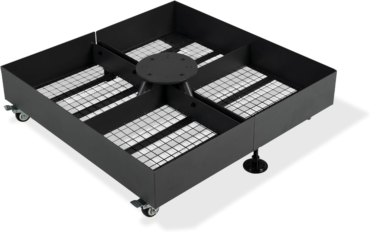 PURPLE LEAF Patio Umbrella Base WK4500 with 4 Lockable Wheels 1100 lbs