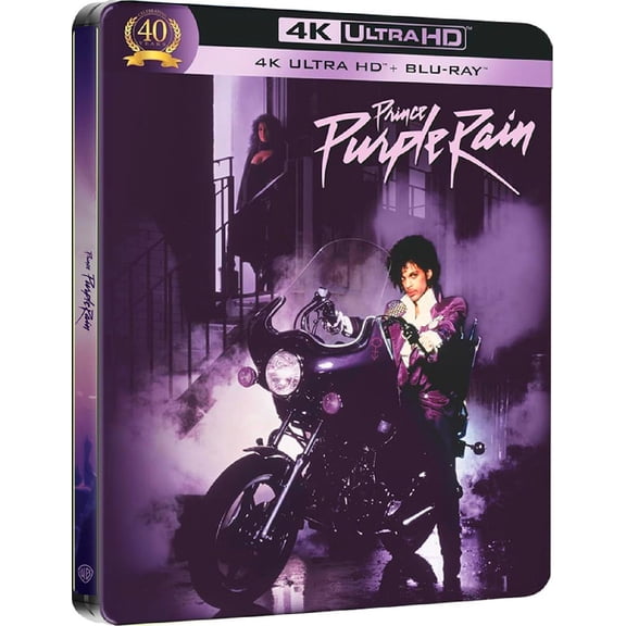 PURPLE RAIN Steelbook 2 (4K Ultra HD + Blu-Ray) (4K Ultra HD) Prince Albert Mangoli