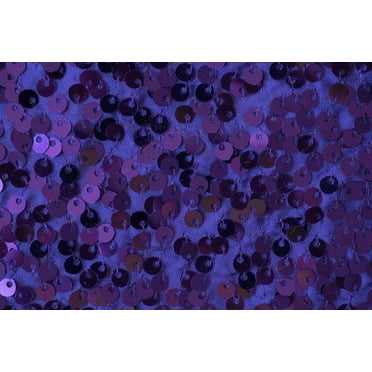 PURPLE Sequin Fabric Photography Backdrop, Photo Booth Backdrop - Made in USA
