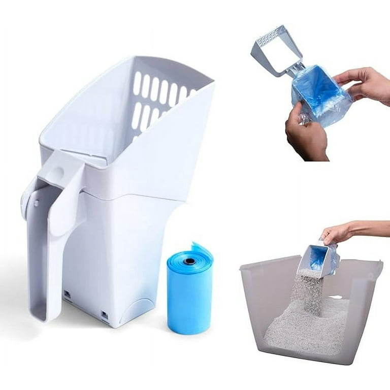 Cat pooper scooper deals holder