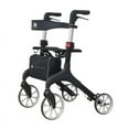 thumbnail image 1 of PURSONIC RTF182 Foldable Wheeled Walker with Adjustable Height, 9-Inch Front and 8-Inch Rear Wheels, 300 lb Capacity, 1 of 2