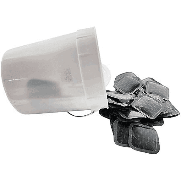 PUS-3 Universal Bias - Radial Vulcanizing Tire Repair Patches - 2-1/4 inch Square Tire Patches for Flat Tire Repair - 100 Tire Repair Units