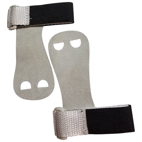 PUSH Athletic Gymnastics Youth Hand Grips (Black, Large)