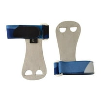 PUSH Athletic Gymnastics Youth Hand Grips (Blue Camo, Medium)