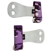 PUSH Athletic Gymnastics Youth Hand Grips Purple Camo, Large