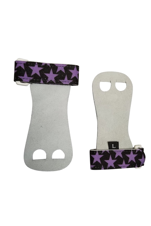 Gymnastics Youth Hand Grips, Purple Stars, Small, Gymnastics Hand Grip, 1 Pack
