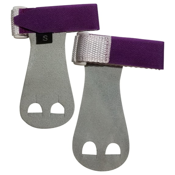 PUSH Athletic Gymnastics Youth Hand Grips (Purple, X-Large)