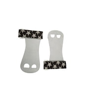PUSH Athletic Gymnastics Youth Hand Grips White Stars, Small