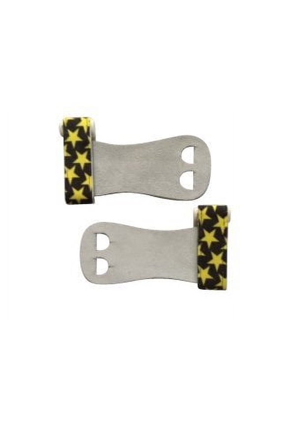 Gymnastics Youth Hand Grips (Yellow Stars, Small)
