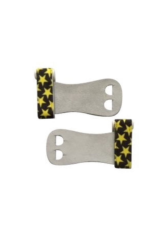 Gymnastics Youth Hand Grips (Yellow Stars, XL)