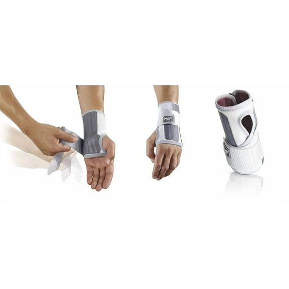 PUSH Med Wrist Brace  Sleek Wrist Support with Maximum Immobilization Commonly Used as a Carpal Tunnel Night Splint for Sleeping (Right Size 3)