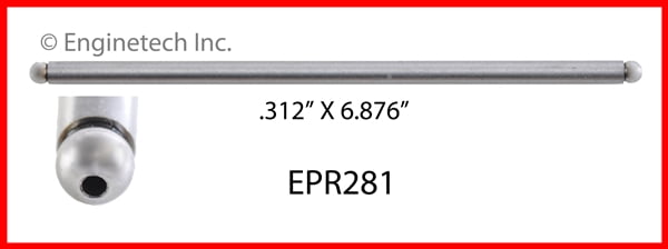 PUSH ROD 4 FORD 4.2L 25