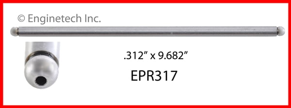 PUSH ROD 4 GM 151 153 1