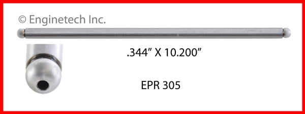 PUSH ROD 4 GM CAD 368 4