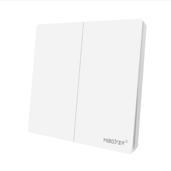 PUSH3-2 - 2 GANG PUSH Wireless Dimming Panel (2.4GHz)