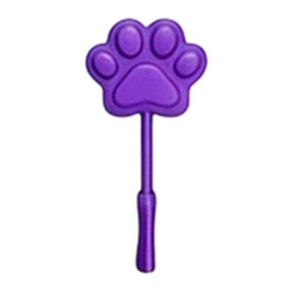 PUSPU 3D Printed Wand Tap to Pay, Tap to Pay Wand,Star Magic Wand Contactless Payment Card Holder, Tap-to-Pay Credit Card Wand Cat paw-shaped (Purple)