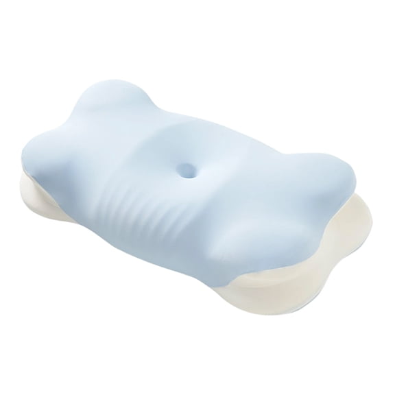 PUSPU Cloud Shaped Memory Foam Cervical Pillow Neck Pain Relief Deep Sleep