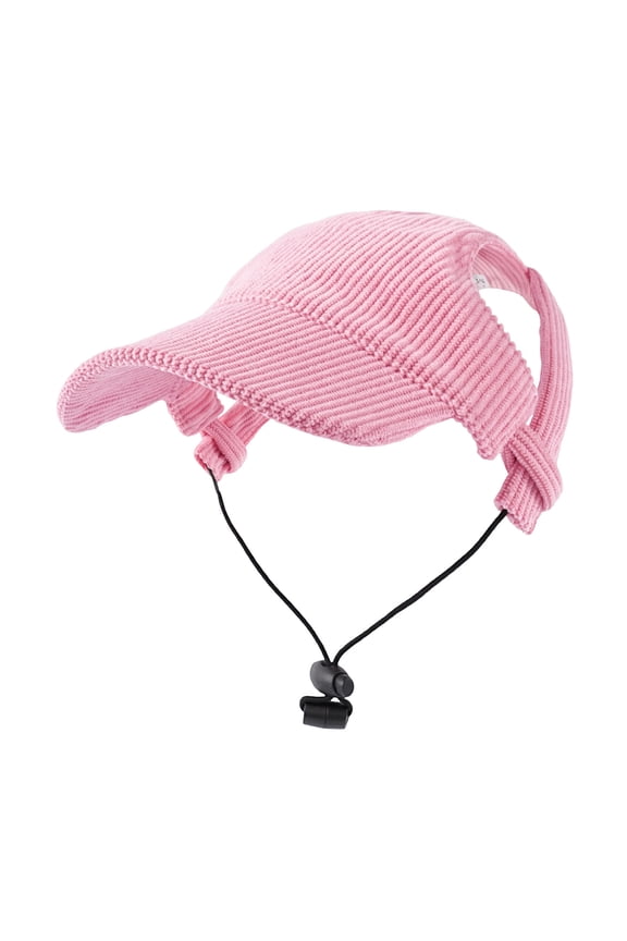 Dog Hat Corduroy Pet Cap Adjustable Baseball Hat For Small Dogs Cats Summer Sun Protection Pet Cute Puppy Accessory Breathable Cap L