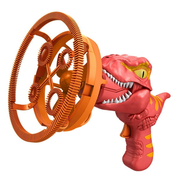 PUSPU Large & Medium Size Semi-Automatic Dinosaur Bubble Machine