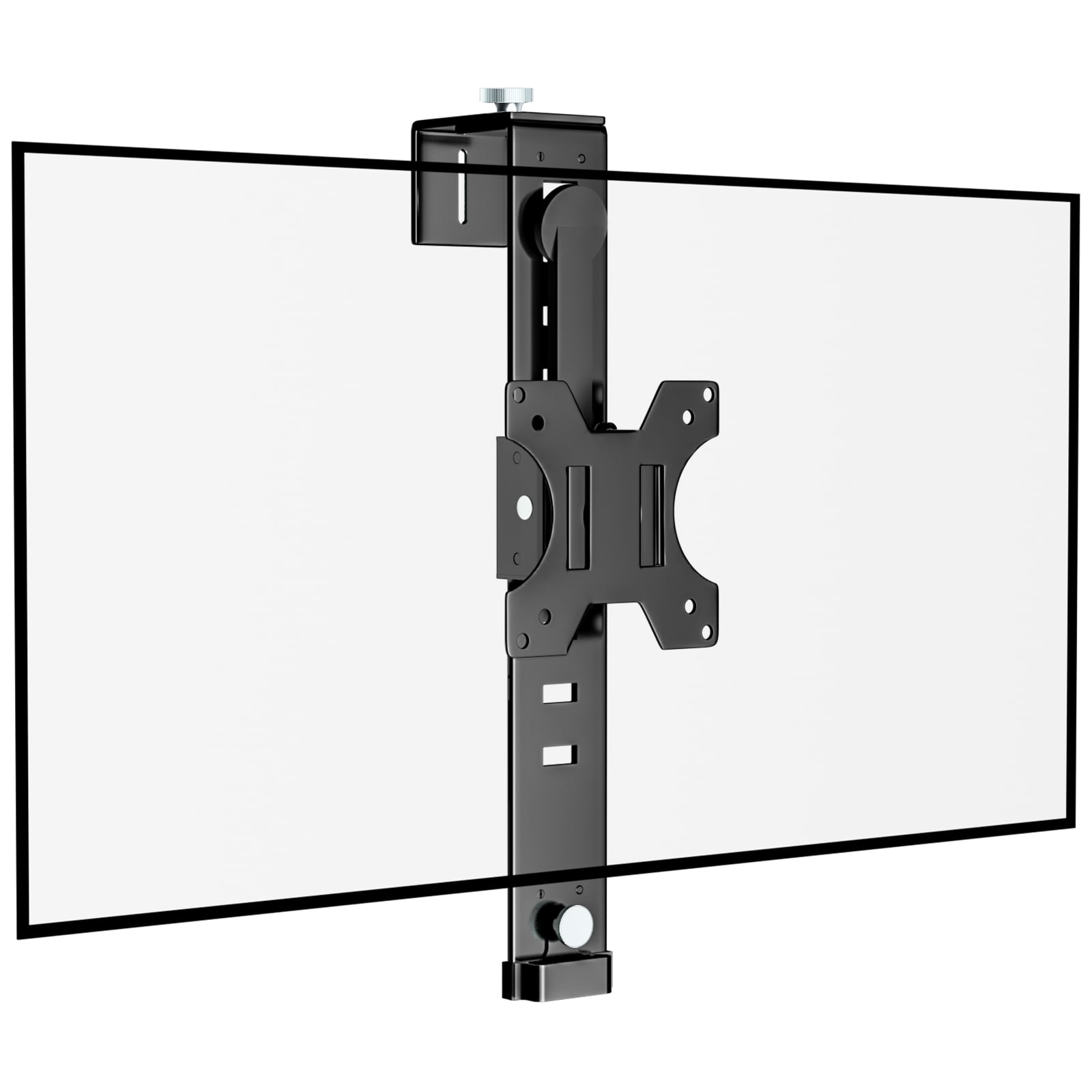 PUTORSEN 13 to 35 inch Cubicle Monitor Hanger,Height Adjustable Hanging