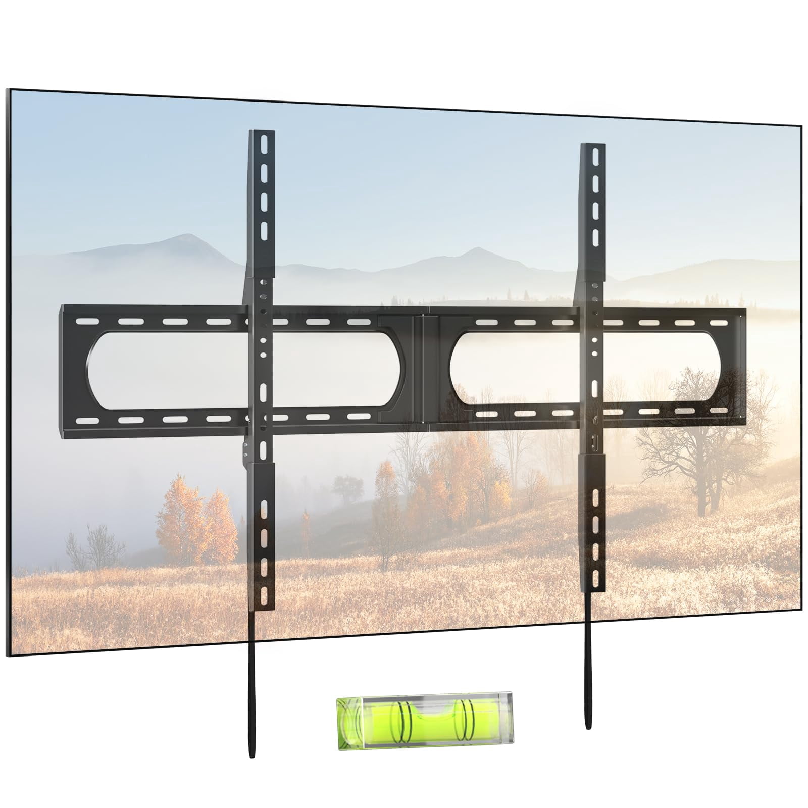 PUTORSEN 37-140'' Heavy Duty TV Wall Mount, up to 275lbs, with Quick Lock and Release, Max VESA 1200 x 800mm, Fits 16"/18"/24" Stud