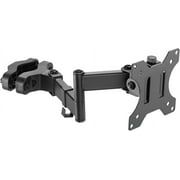 PUTORSEN Pole Mount Monitor Arm Easy Clamp-on VESA Mount for 17"-32" Screens Supports up to 17.6 lbs Compatible with 75x75 and 100x100 VESA Perfect Solution When Wall or Desk Mounting Isnt Possible