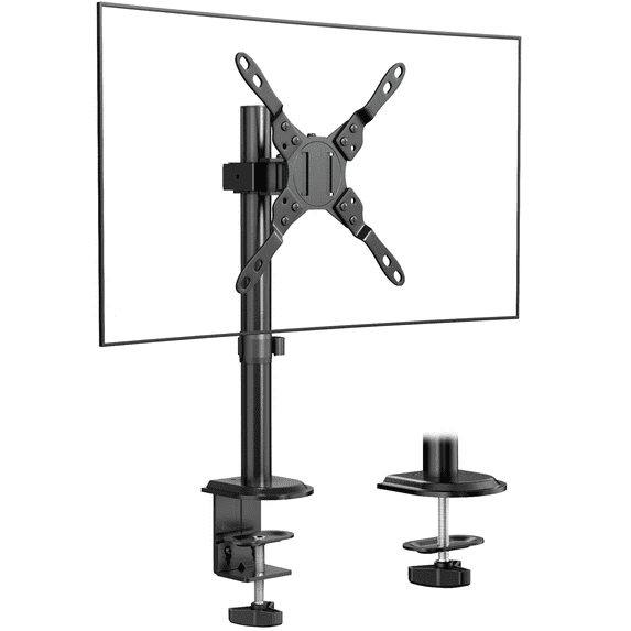 PUTORSEN Single Monitor Desk Mount for 13-35 Inch Monitor and TV