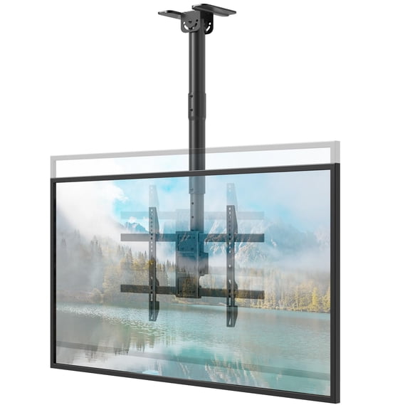 PUTORSEN TV Ceiling Mount for Most 50-100 inch TV up to 176lbs, Max VESA 800x600mm