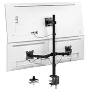 PUTORSEN Monitor Stand for 49" Ultrawide & 32" Screens, Triple Arm, 44 lbs Capacity, VESA 75/100 mm