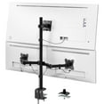 thumbnail image 1 of PUTORSEN Triple Monitor Mount for Up to 49" Ultrawide and 32" Monitors per Side Arm, Extra Tall 3 Monitor Desk Mount Holds up to 44 lbs, VESA 75/100 mm, 1 of 7