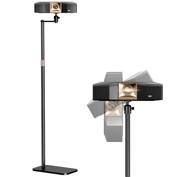 PUTORSEN Universal Projector Stand  Height Adjustable & 360 Rotatable Mount with 1/4" Screw, Compatible with Projectors, Cameras, Webcams for Home, Office, and Outdoor Use