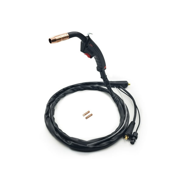 PUWU MB-11 MIG Welding Gun with Lincoln Gunhead (Chinook Switch), Fits 100-140A Welders & 1KG/5KG Wire Spools