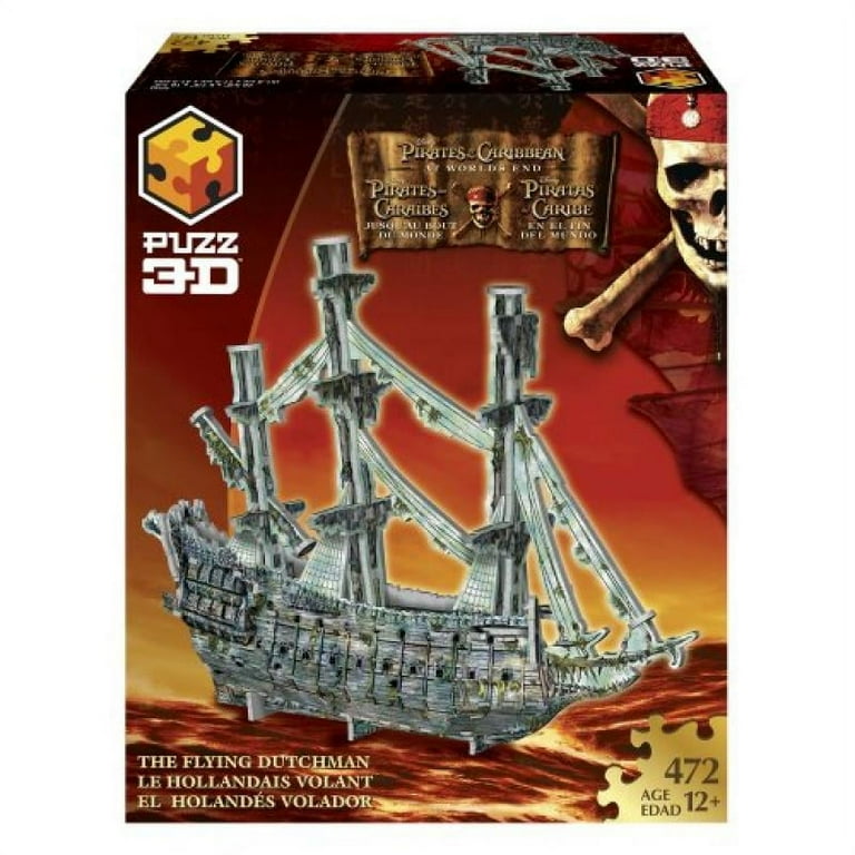 PUZZ 3D Pirates of the Caribbean 3 - Flying Dutchman - Walmart.com
